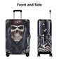 Gothic grim reaper skull luggage suitcase cover protector
