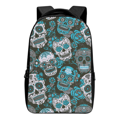 Sugar skull Dia de los muertos Laptop Backpack