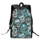 Sugar skull Dia de los muertos Kid's Black Chain Backpack