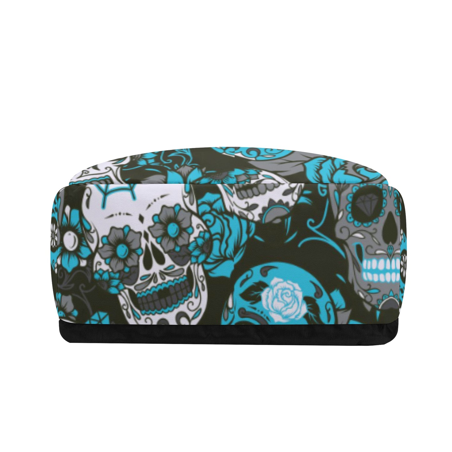 Sugar skull Dia de los muertos New Half Printing Laptop Backpack