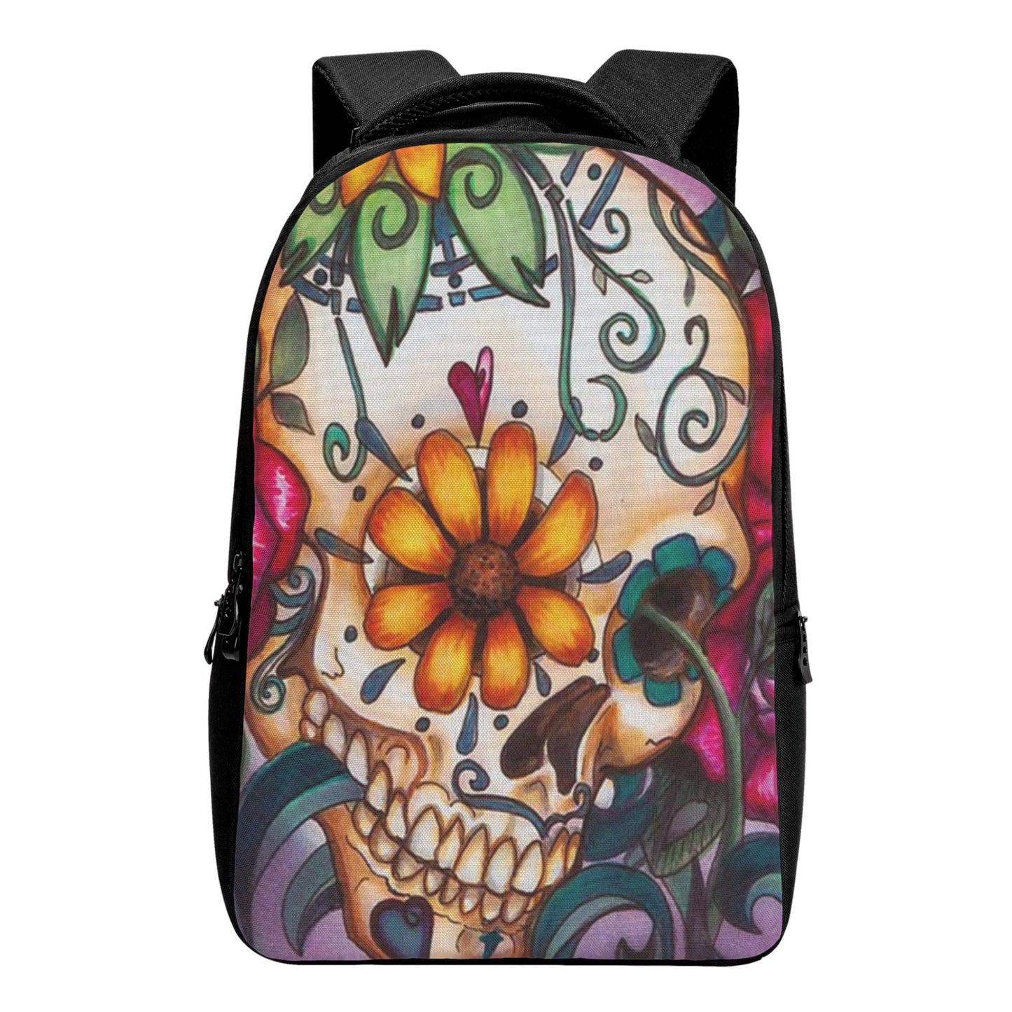 Sugar skull Day of the dead Laptop Backpack