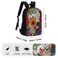 Sugar skull Day of the dead 17 Inch Laptop Backpack