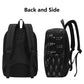 Halloween skeleton gothic New Half Printing Laptop Backpack