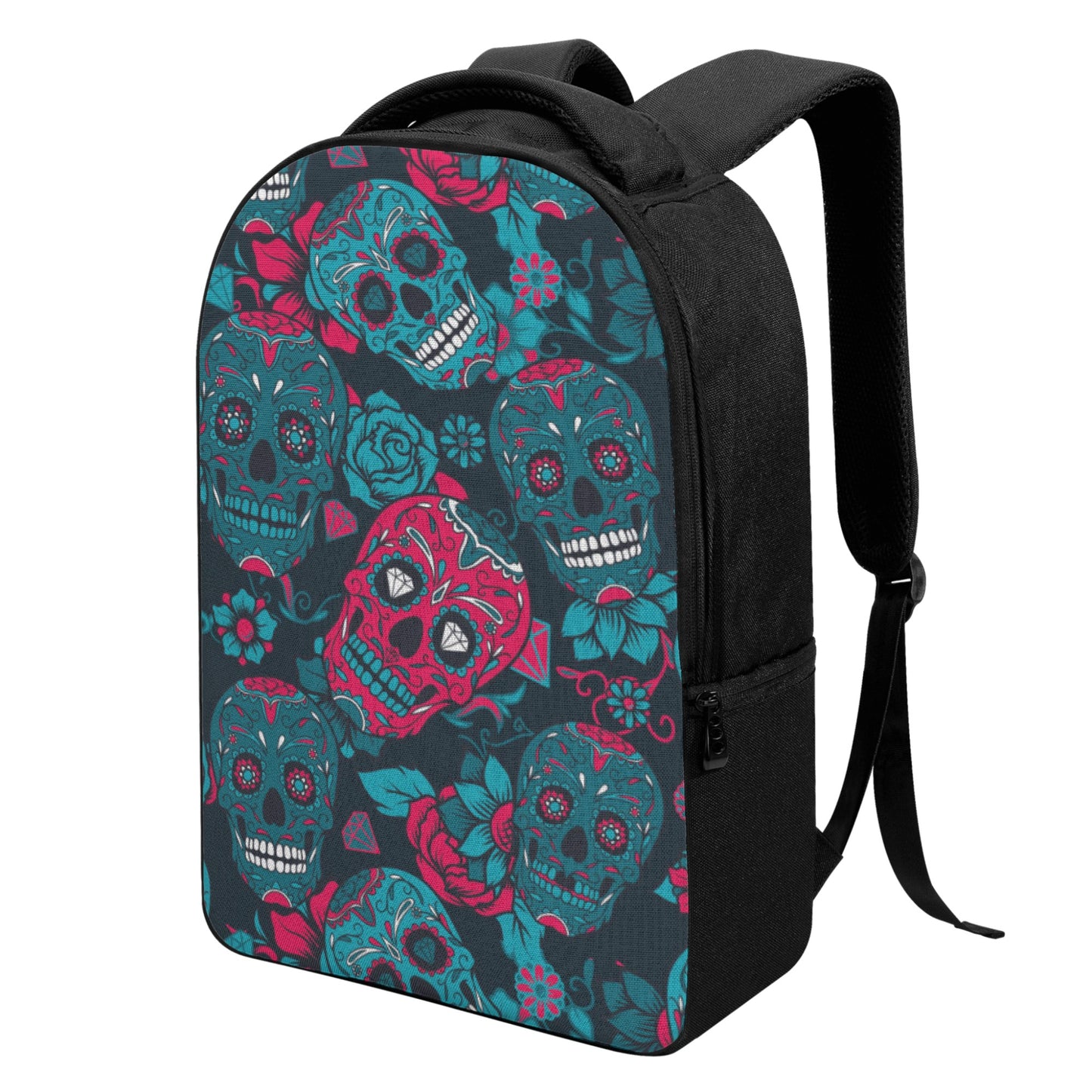 Sugar skull skeleton parttern Laptop Backpack