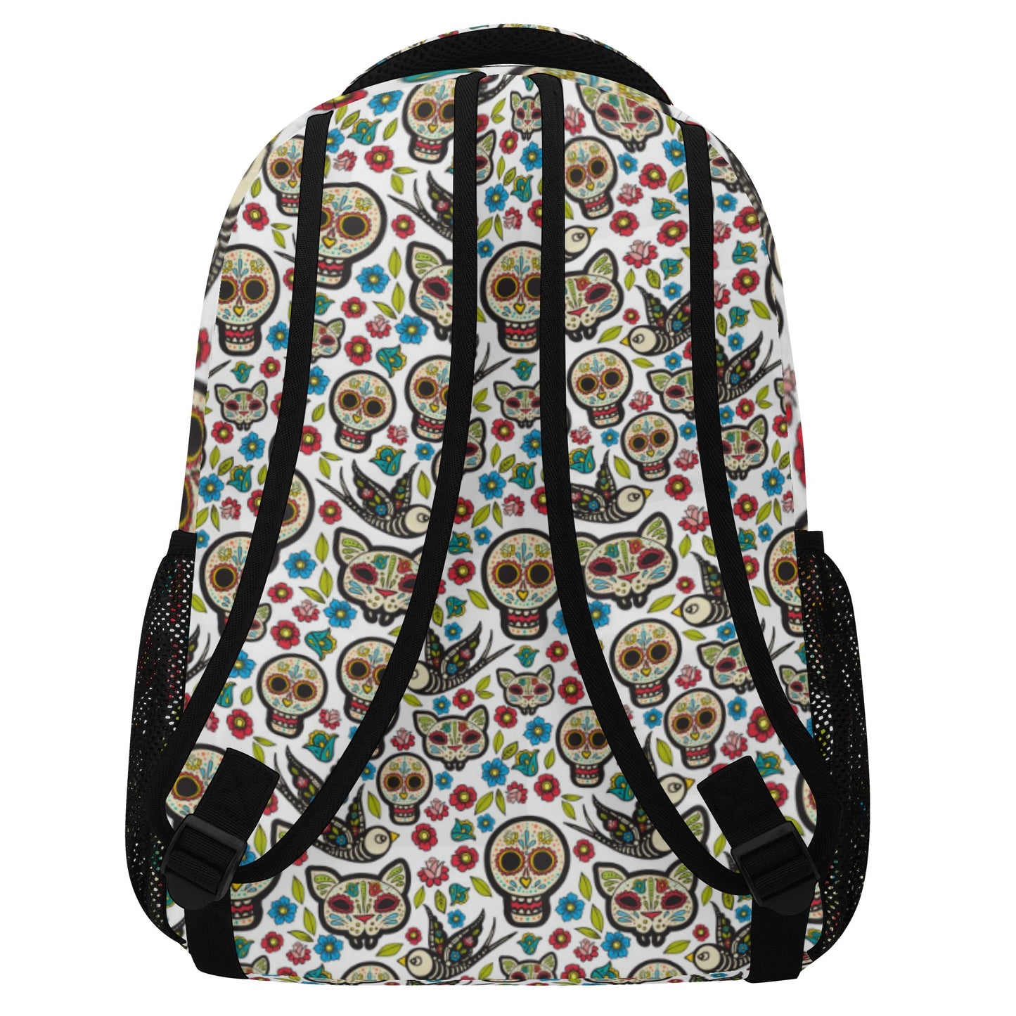 Day of the dead sugar skull gothic New Casual Style School Bakcpack