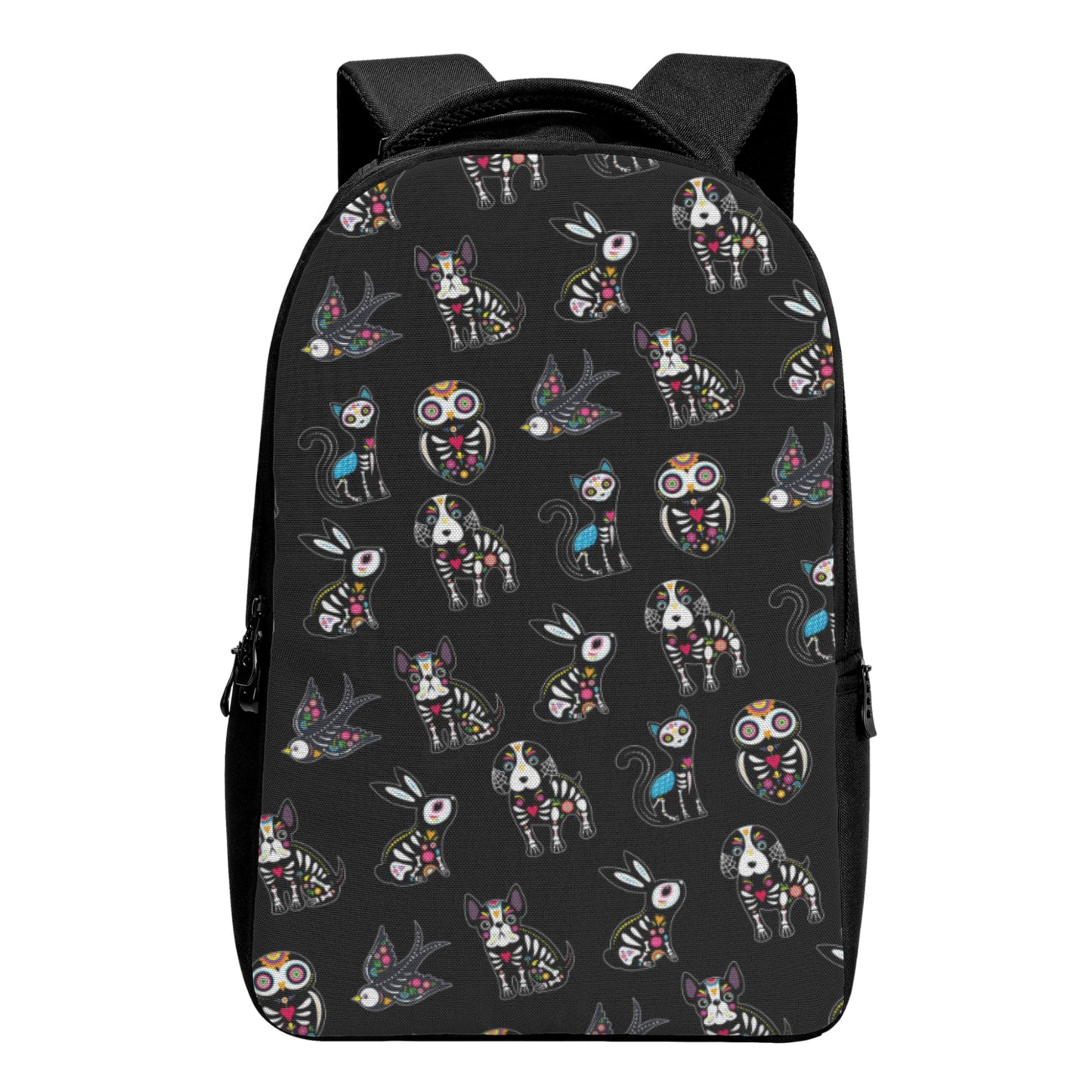 Animal sugar skull Day of the dead Laptop Backpack