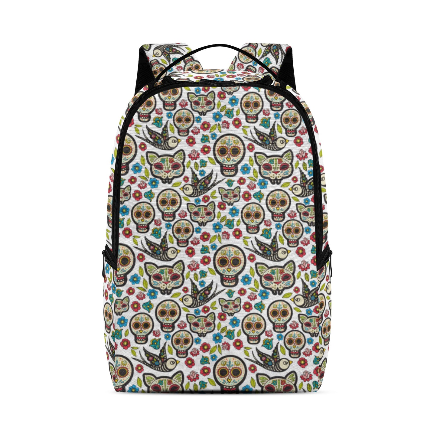 Day of the dead sugar skull parttern New Style Chain Backpack