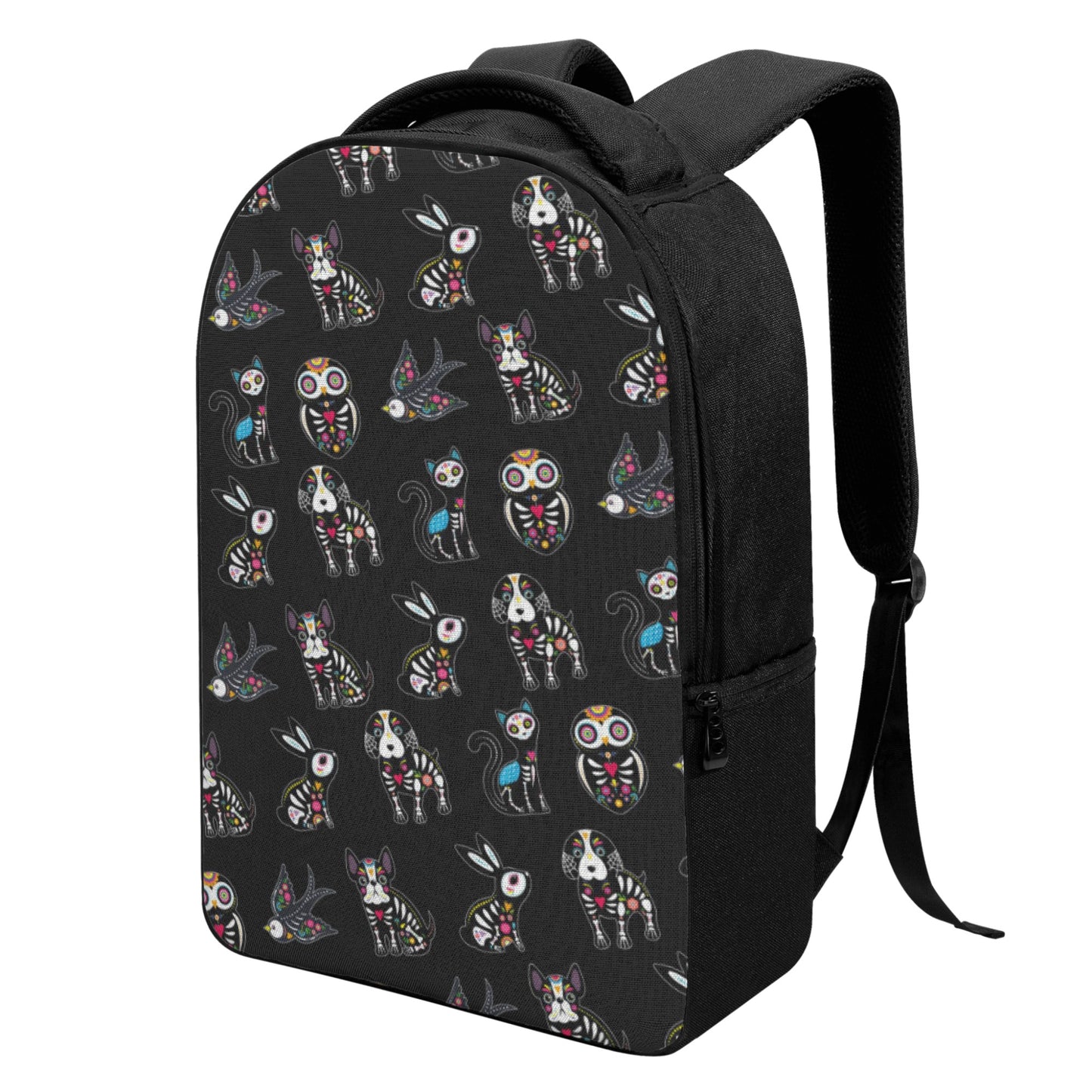 Animal sugar skull Day of the dead Laptop Backpack