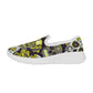 Sugar skull day of the dead Women's New Casual Slip on Shoes