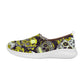 Day of the dead sugar skull gothic Women's Casual Shoes