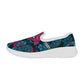 Sugar skull day of the dead Women's New Casual Slip on Shoes