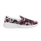 Sugar skull day of the dead Women's New Casual Slip on Shoes