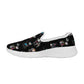 Sugar skull day of the dead Women's New Casual Slip on Shoes