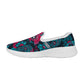 Sugar skull day of the dead Women's New Casual Slip on Shoes