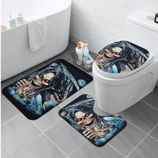 Grim reaper gothic Bath Room Toilet Set