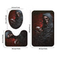 Gothic skull grim reaper Bath Room Toilet Set