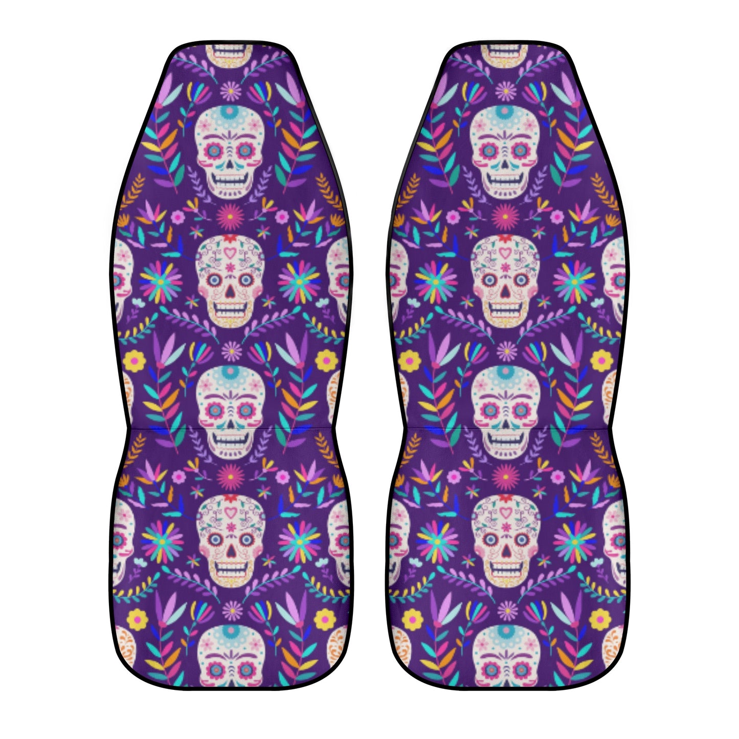 Day of the dead Car Seat Covers (2 Pcs)