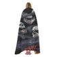 No see no hear no speak evils Hooded Blanket