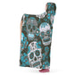 Day of the dead Halloween Hooded Blanket