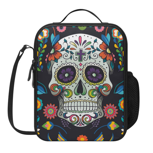 Day of the dead skull Lunch Box Bags