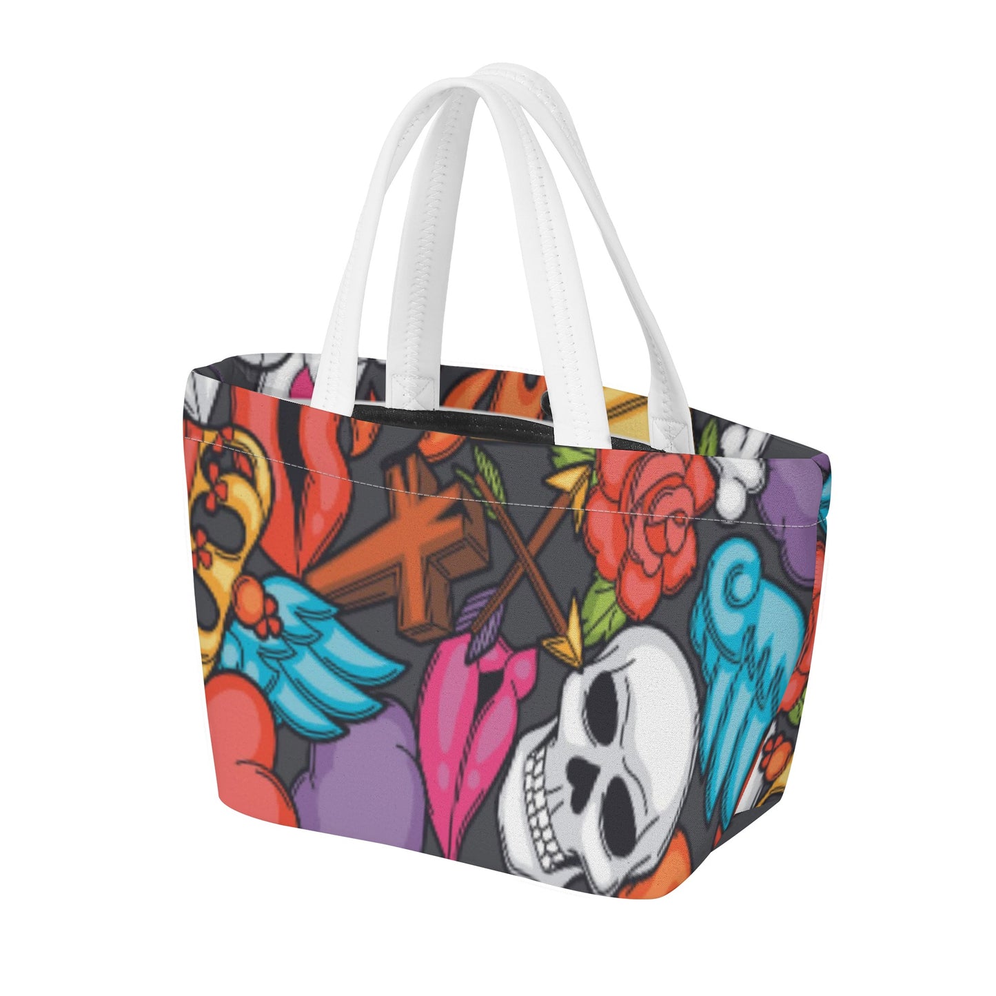 Gothic skull New Style Lunch Bag