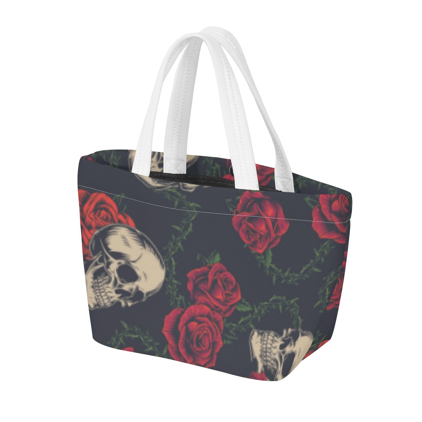 Rose skull New Style Lunch Bag