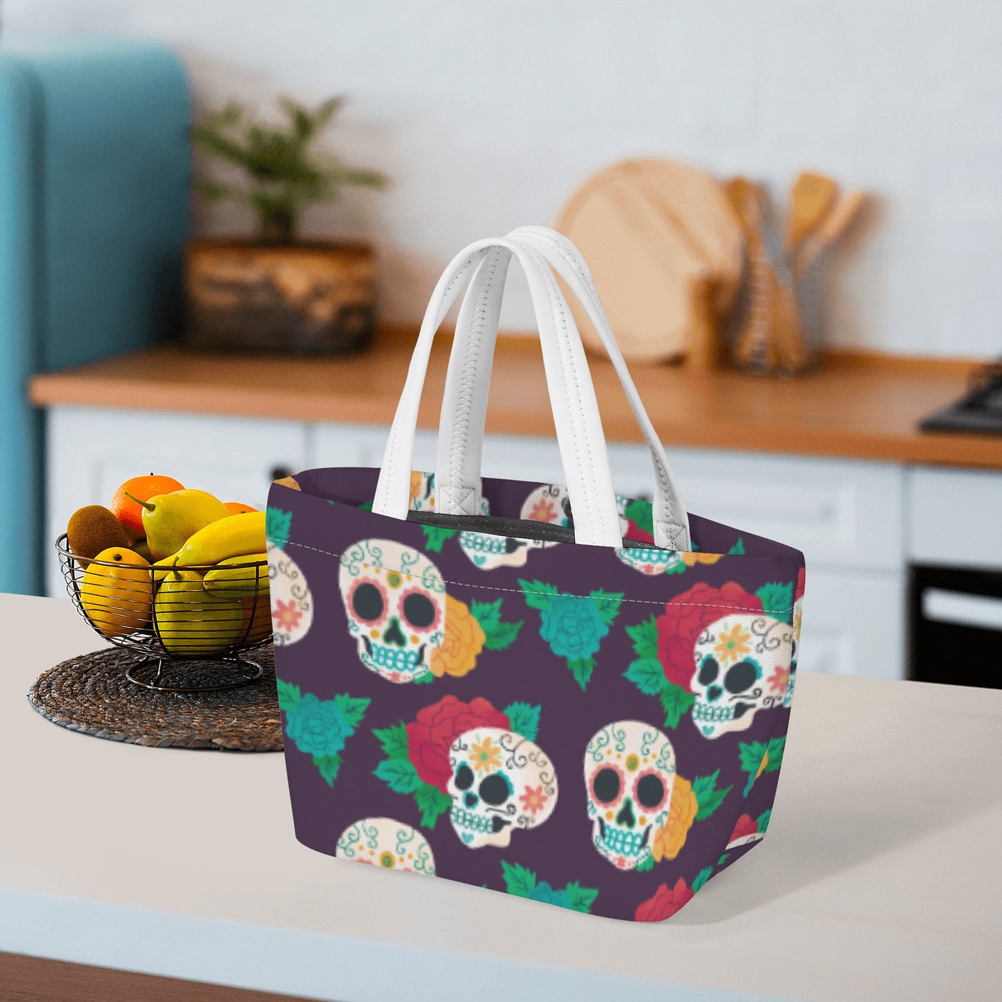 Day of the dead skull New Style Lunch Bag