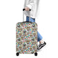 Day of the dead sugar skull Polyester Luggage Cover