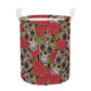 Sugar skull day of the dead Round Laundry Basket
