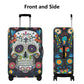 Sugar skull Polyester Luggage Cover