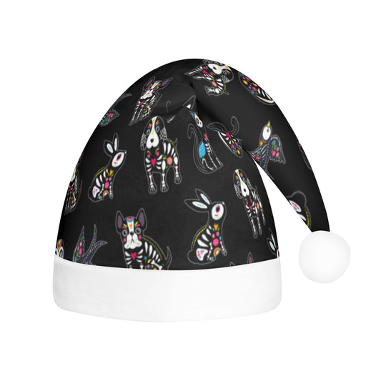 Animal sugar skull Custom Christmas Hats