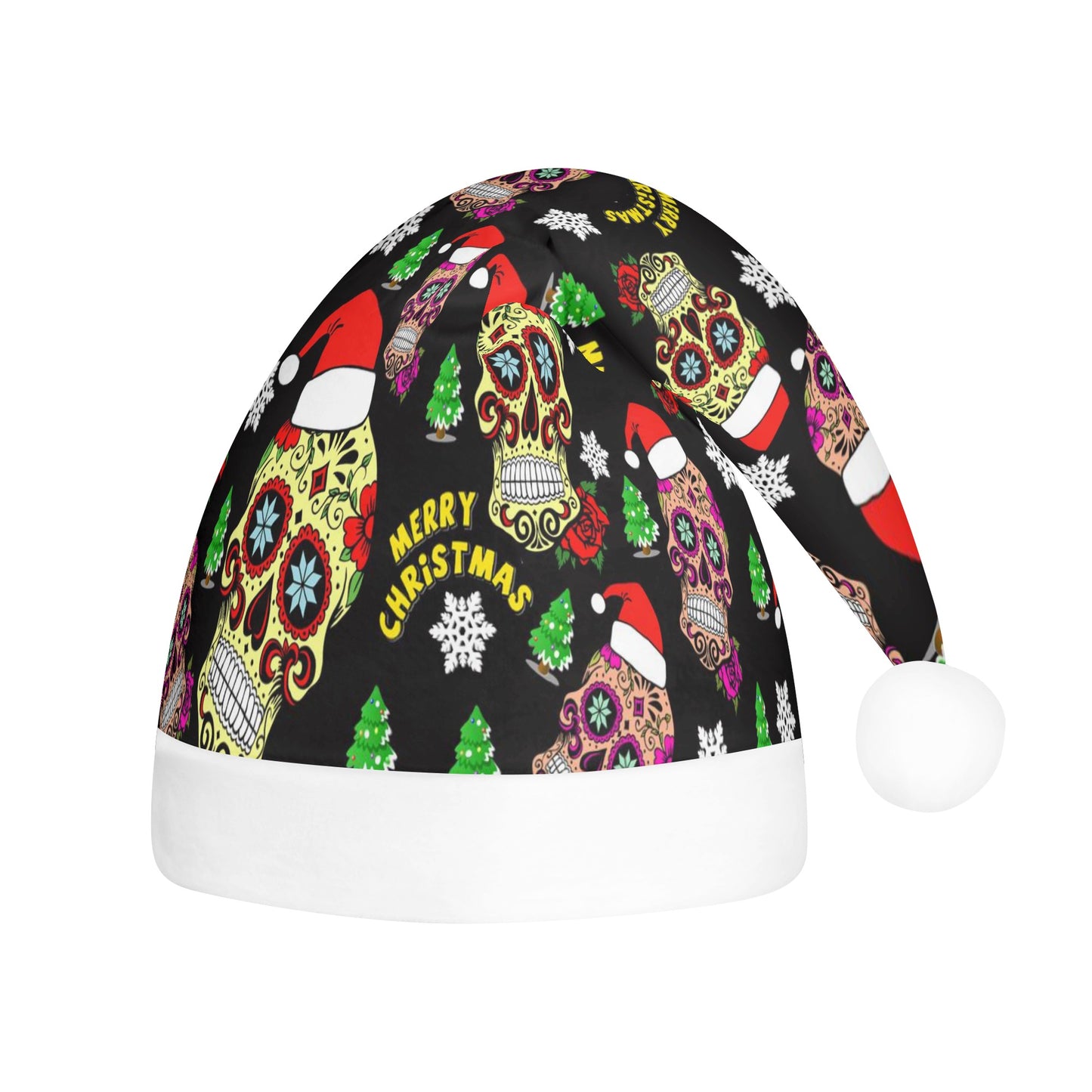 Sugar skull Day of the dead Custom Christmas Hats