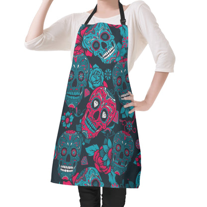 Calaveras sugar skull Apron