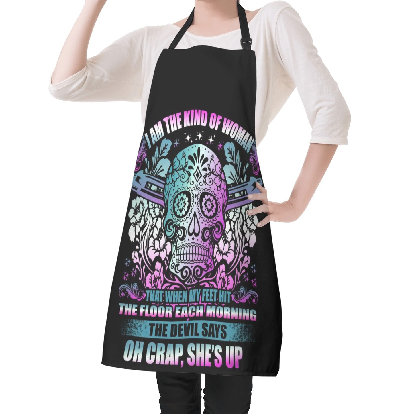 Be kind of women sugar skull Apron