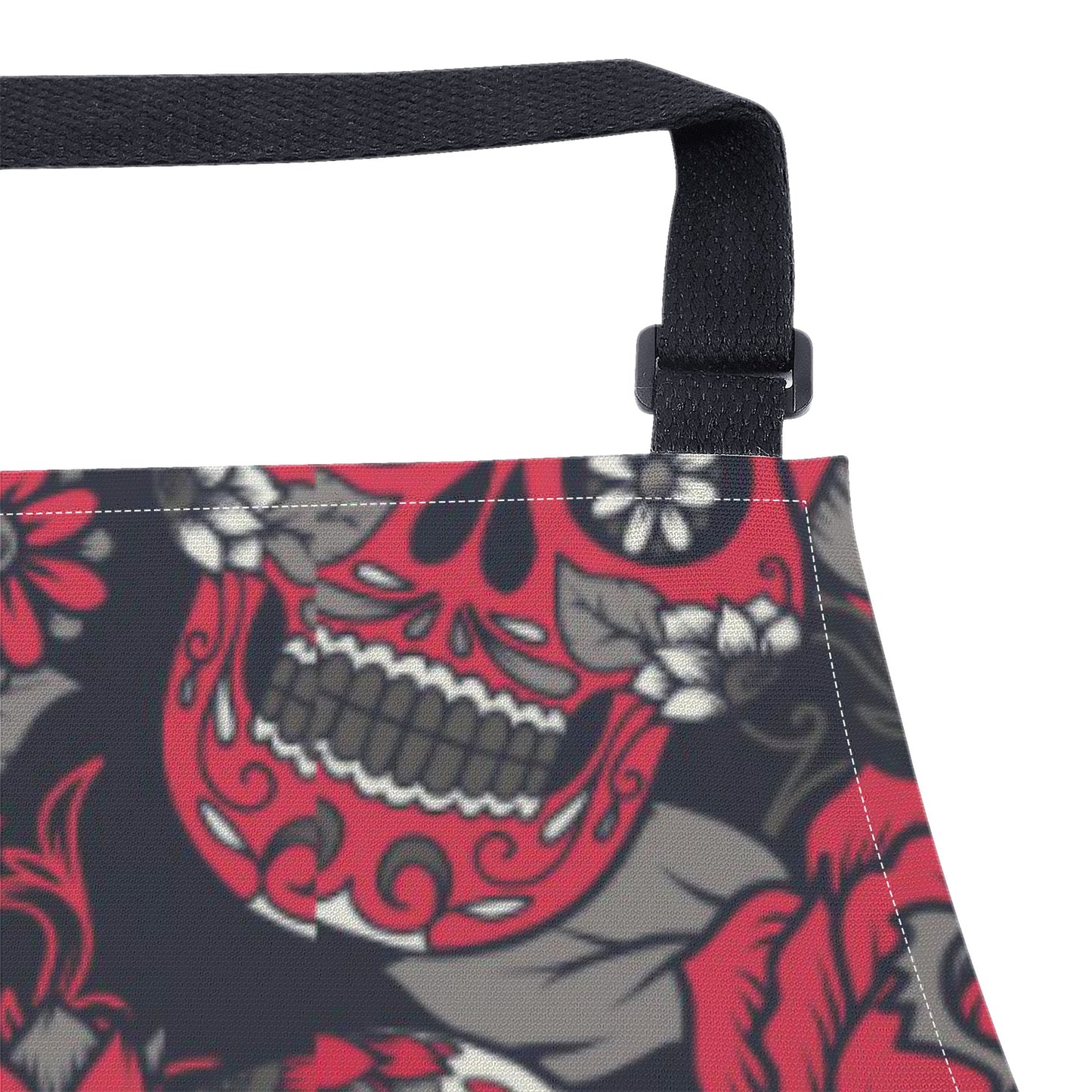 Mexican skull gothic Apron