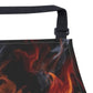 Flaming skull Apron