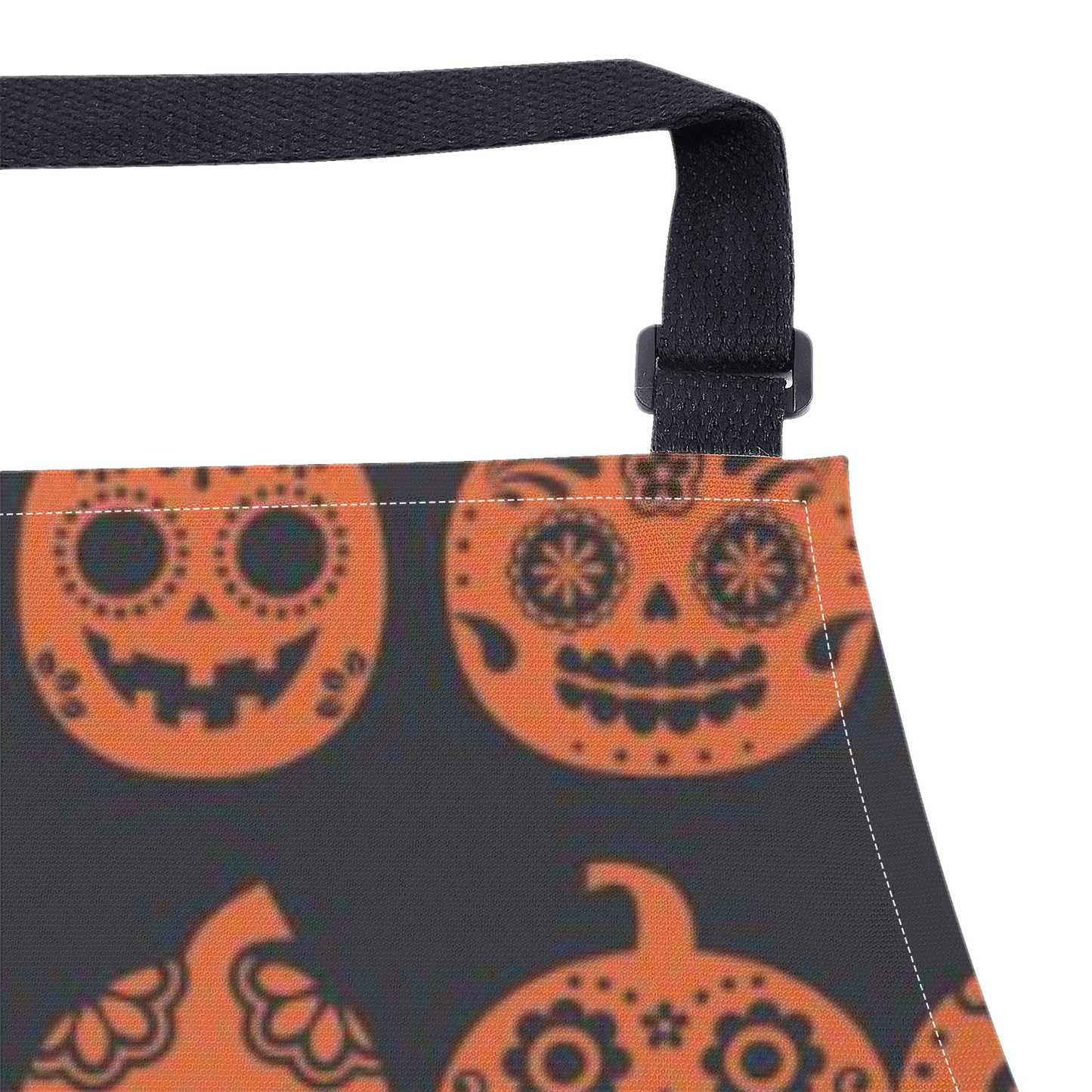 Sugar skull pumpkin Apron