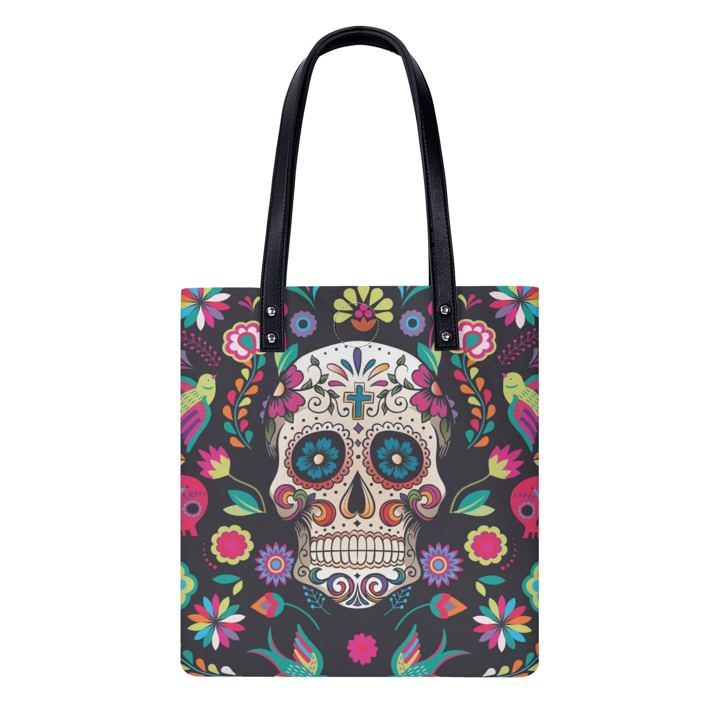 Sugar skull Day of the dead Halloweeen gothic PU Leather Handbags