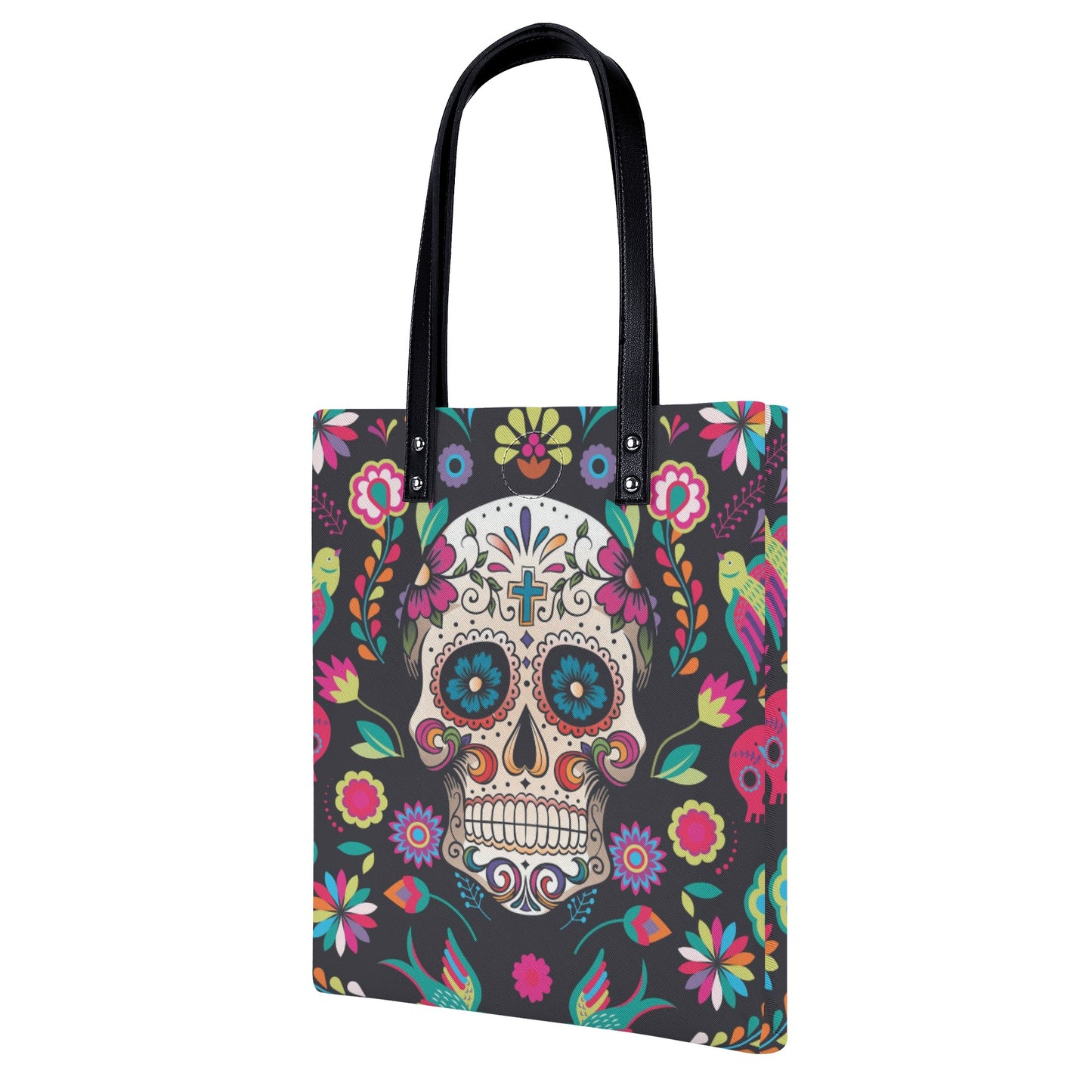 Sugar skull Day of the dead Halloweeen gothic PU Leather Handbags