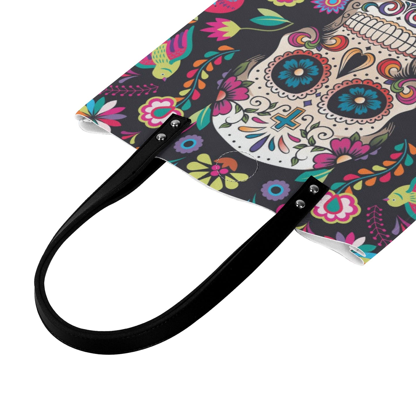 Sugar skull Day of the dead Halloweeen gothic PU Leather Handbags