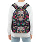 Sugar skull Day of the dead Halloweeen gothic New Casual Style School Bakcpack