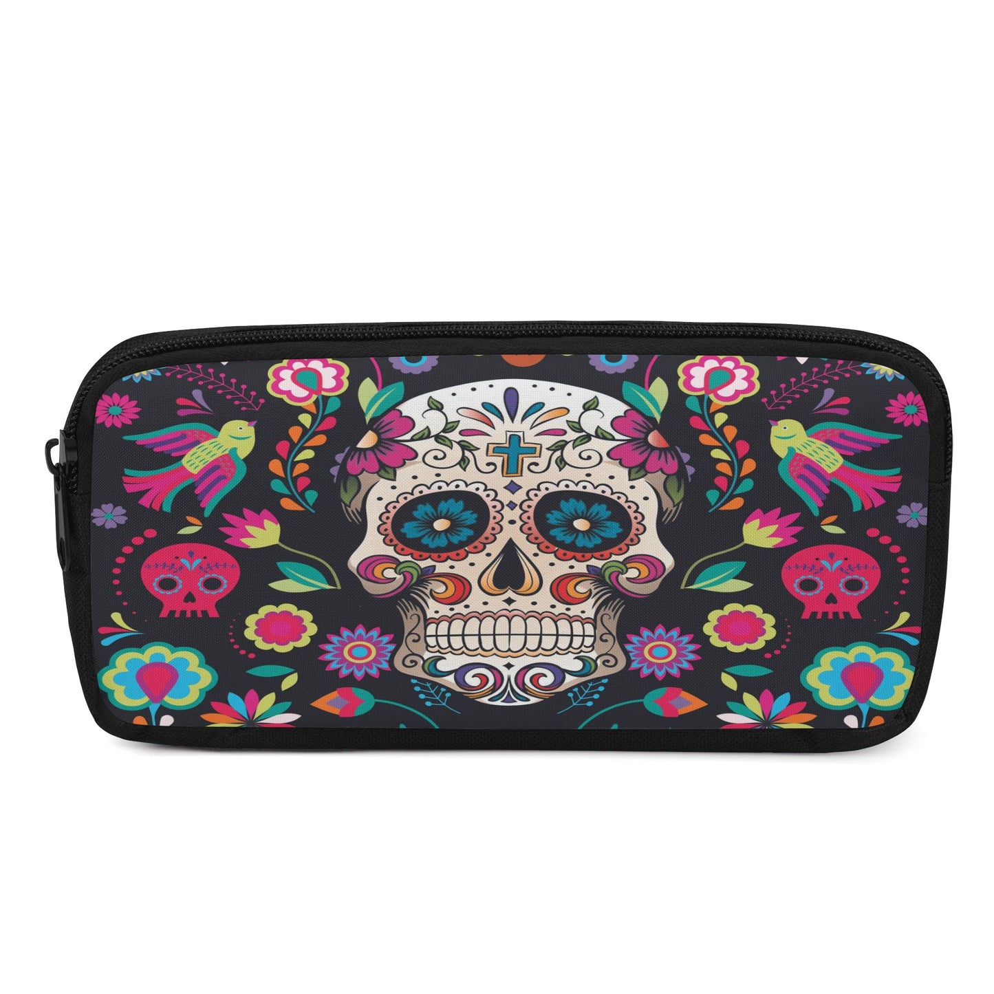 Dia de los muertos gothic Halloween Mexican skull New Style Pencil Cases