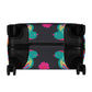 Sugar skull Dia de los muertos gothic skeleton Polyester Luggage Cover