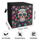 Sugar skull Dia de los muertos gothic skeleton Bedding Storage Box Bag