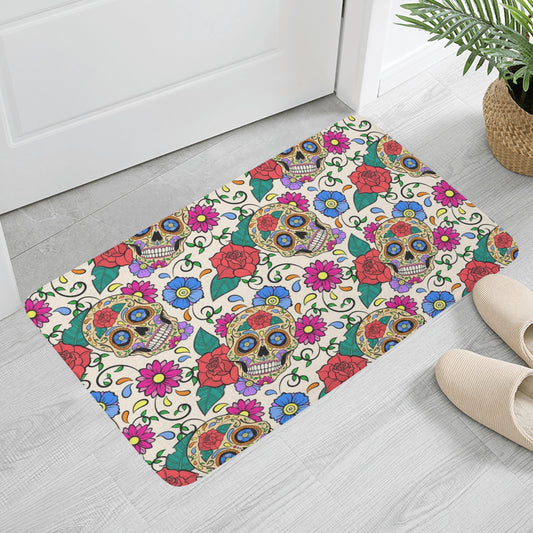 Day of the dead Plush Doormat