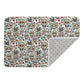 Day of the dead sugar skull calaveras Plush Doormat
