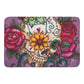 Day of the dead sugar skull Plush Doormat