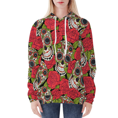 Day of the dead dia de los muertos Women's All Over Print Hoodie