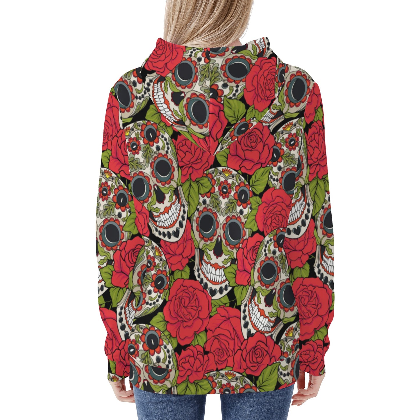 Day of the dead dia de los muertos Women's All Over Print Hoodie