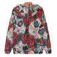 Dia de los muertos skeelton skull Women's Lightweight Zipper Jumper Sweatshirt Hoodie